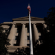 The Department of Justice building is pictured in Washington, DC, on January 22, 2022.